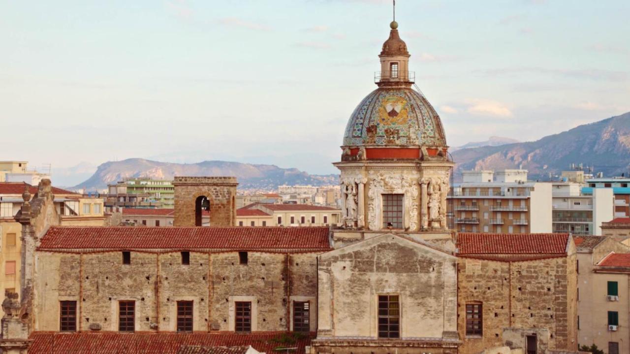 Porta Vicari With View In Downtown Apartman Palermo Kültér fotó